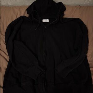 Old Navy Charcoal Zip-Up Hoodie